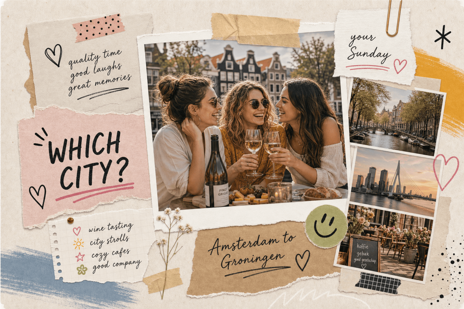 Girls-only in welke stad? Zo kies je jouw MyTable-middag
