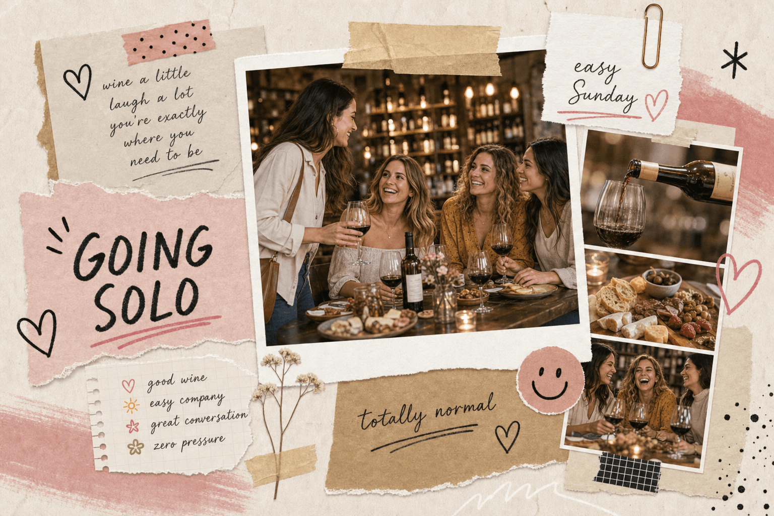 Solo naar een girls-only wijnproeverij: zo werkt het echt